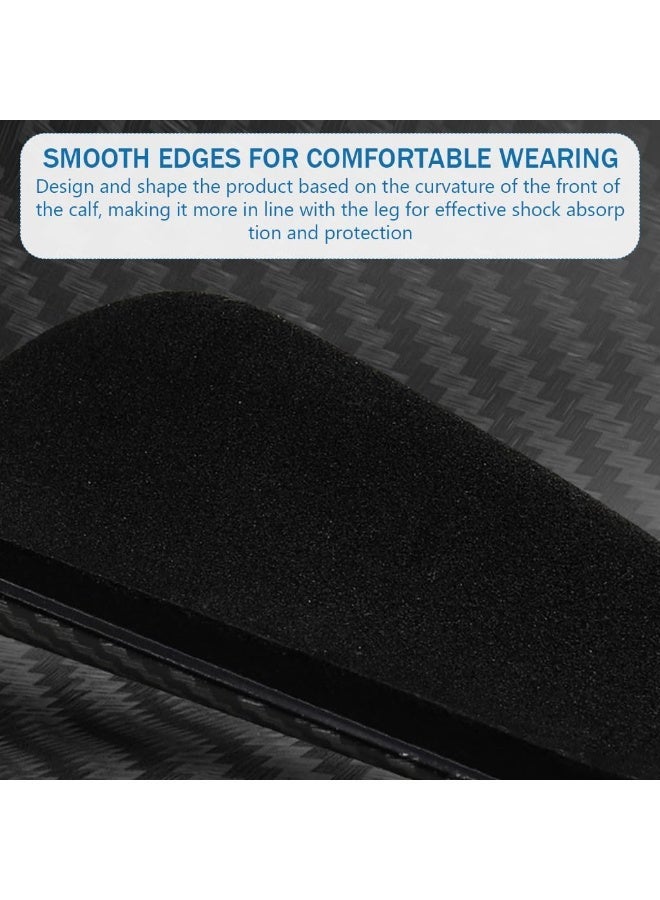 شابية واقيات قصبة الساق لكرة القدم المصغرة للأطفال، واقيات قصبة الساق من الإصدار الرئيسي، ألعاب، مباريات، تدريب، كرة سلة، بيسبول، ركوب دراجات، واقي خفيف الوزن وجيد التهوية (صغير) - Image 4